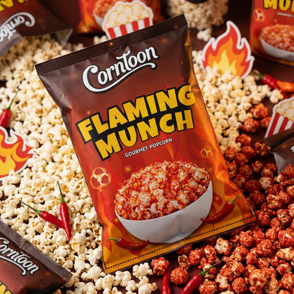 FLAMING MUNCH (Pack of 6, 12, 24)