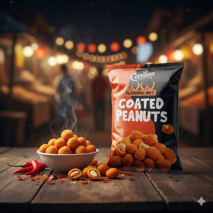 Spicy Coated Peanuts (Pack of 6, 12, 24, 32)